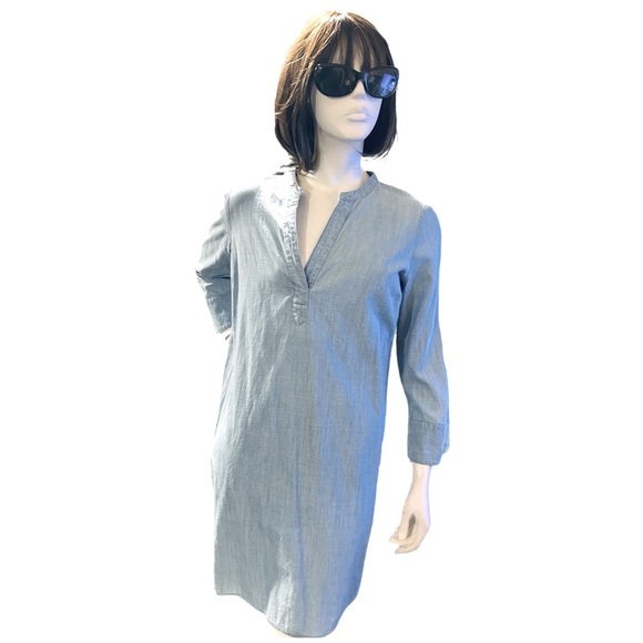 Vineyard Vine Jean Tunic Preppy Dress Size 4 - Picture 2 of 6
